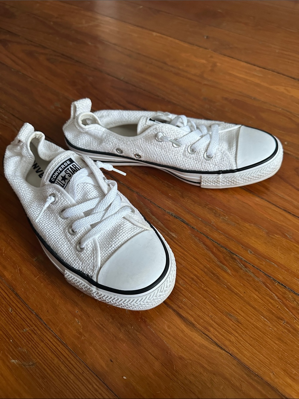 Converse white Low-Top Canvas Sneakers
